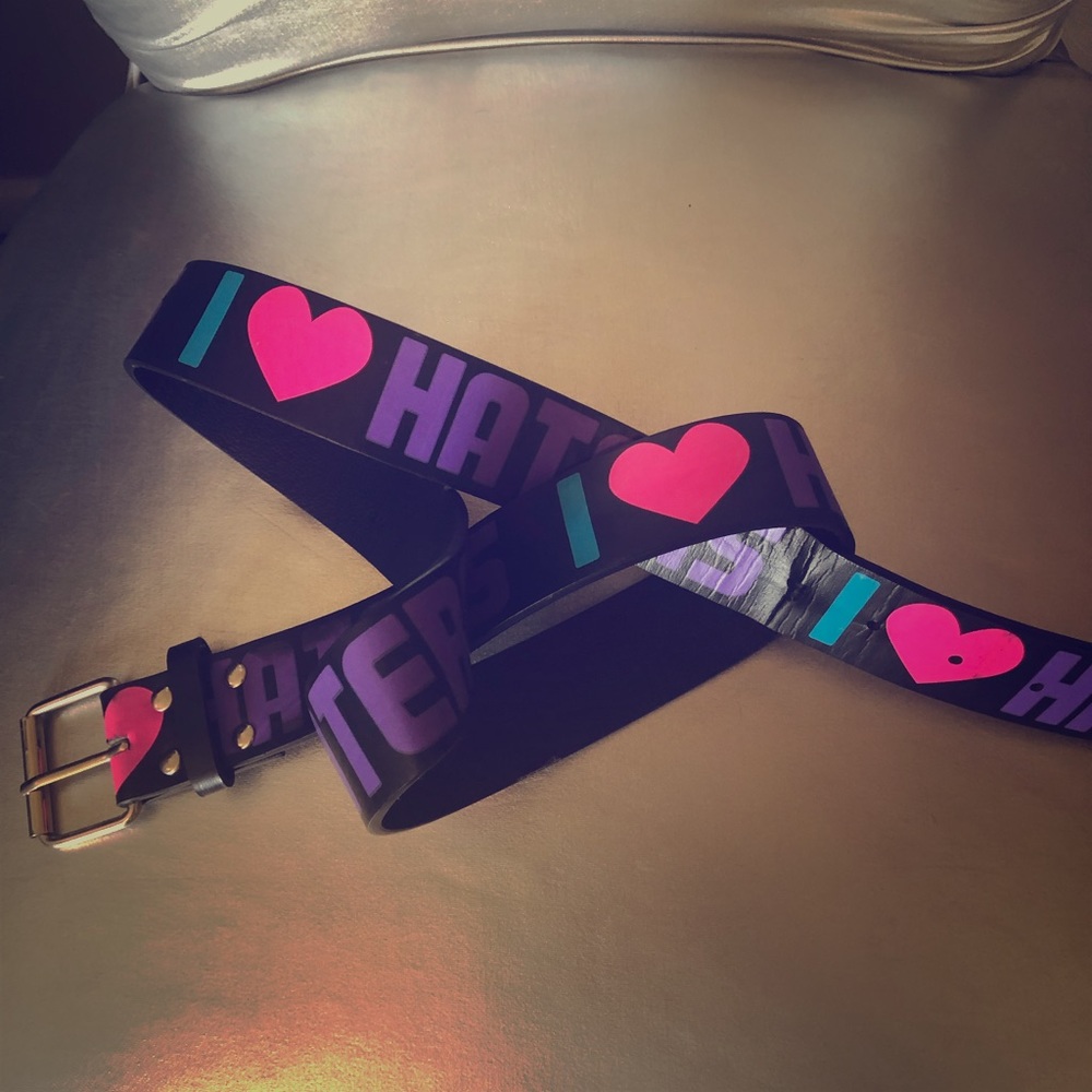 I ❤️ 💕 My haters belt 🥰😛😍